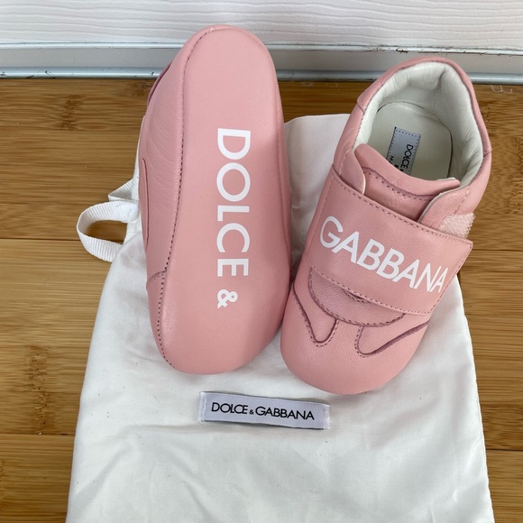 Dolce & Gabbana Other - Dolce & Gabbana Bambino Pink Walker Shoes—size 20